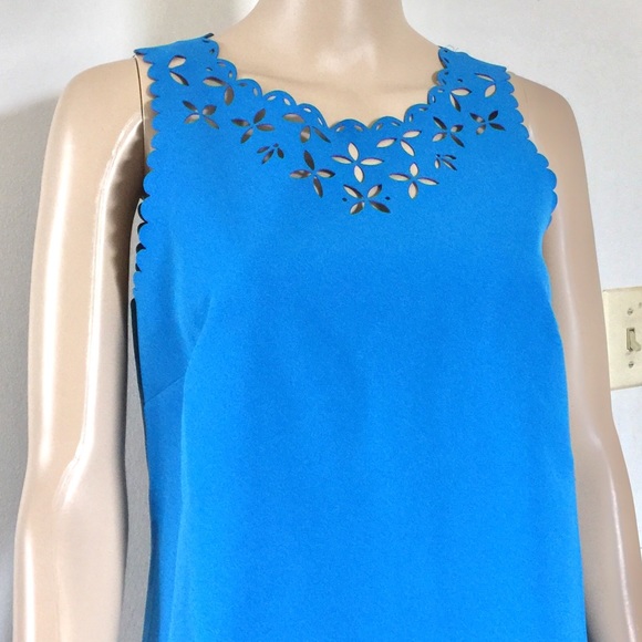 J. Crew Laser-Cut Floral Shift Dress - Picture 4 of 9